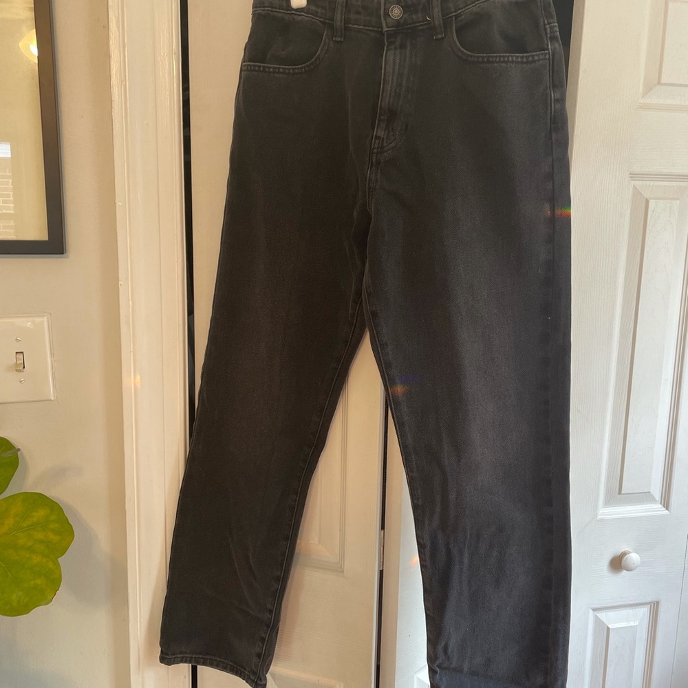 ASYOU (ASOS) 90s Straight Jeans in washed black